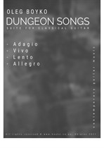 Suite for solo guitar 'Dungeon Songs'