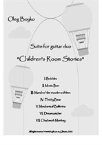 Suite for guitar duo 'Children's Room Stories'