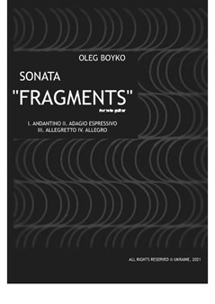 Sonata 'Fragments' (for solo guitar)