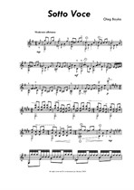 Sotto Voce for solo guitar